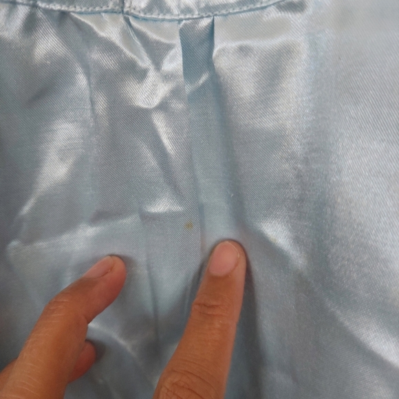 J.O Intimates Vintage Kimono Satin Slip Dress Size Large - Picture 4 of 9